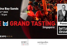The Festival of Great Wines in Singapore. 22 May 2023.
